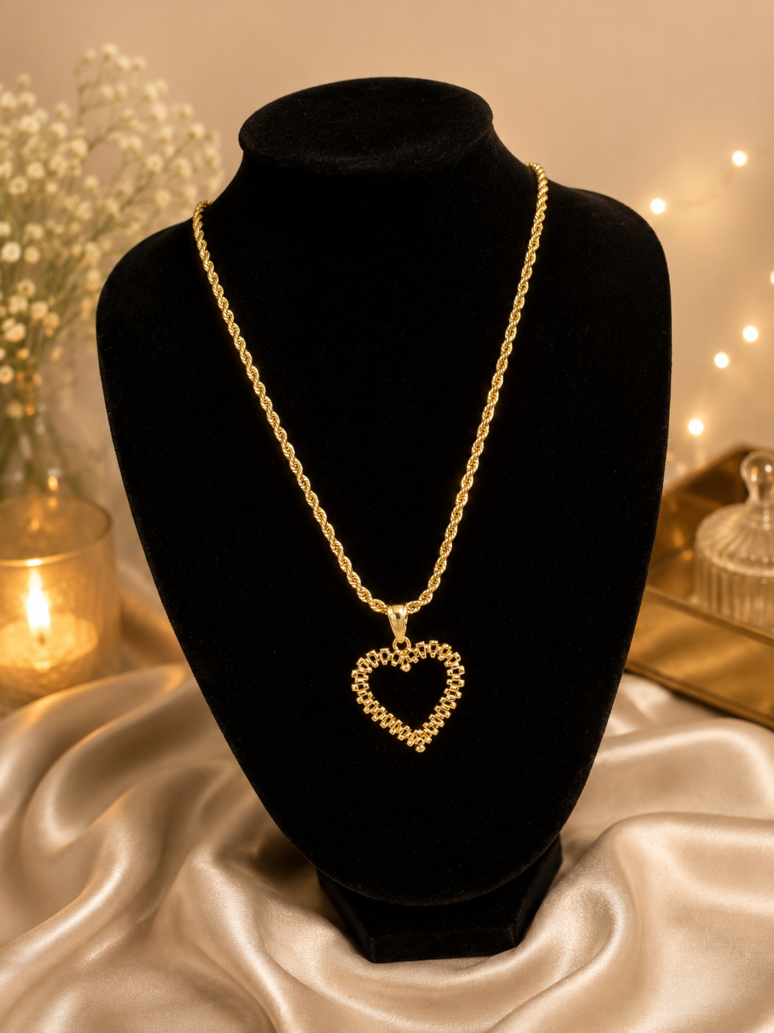 Heart Rolex Necklace