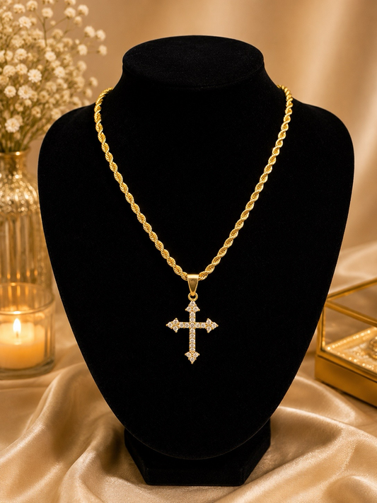 Luxe Cross Necklace
