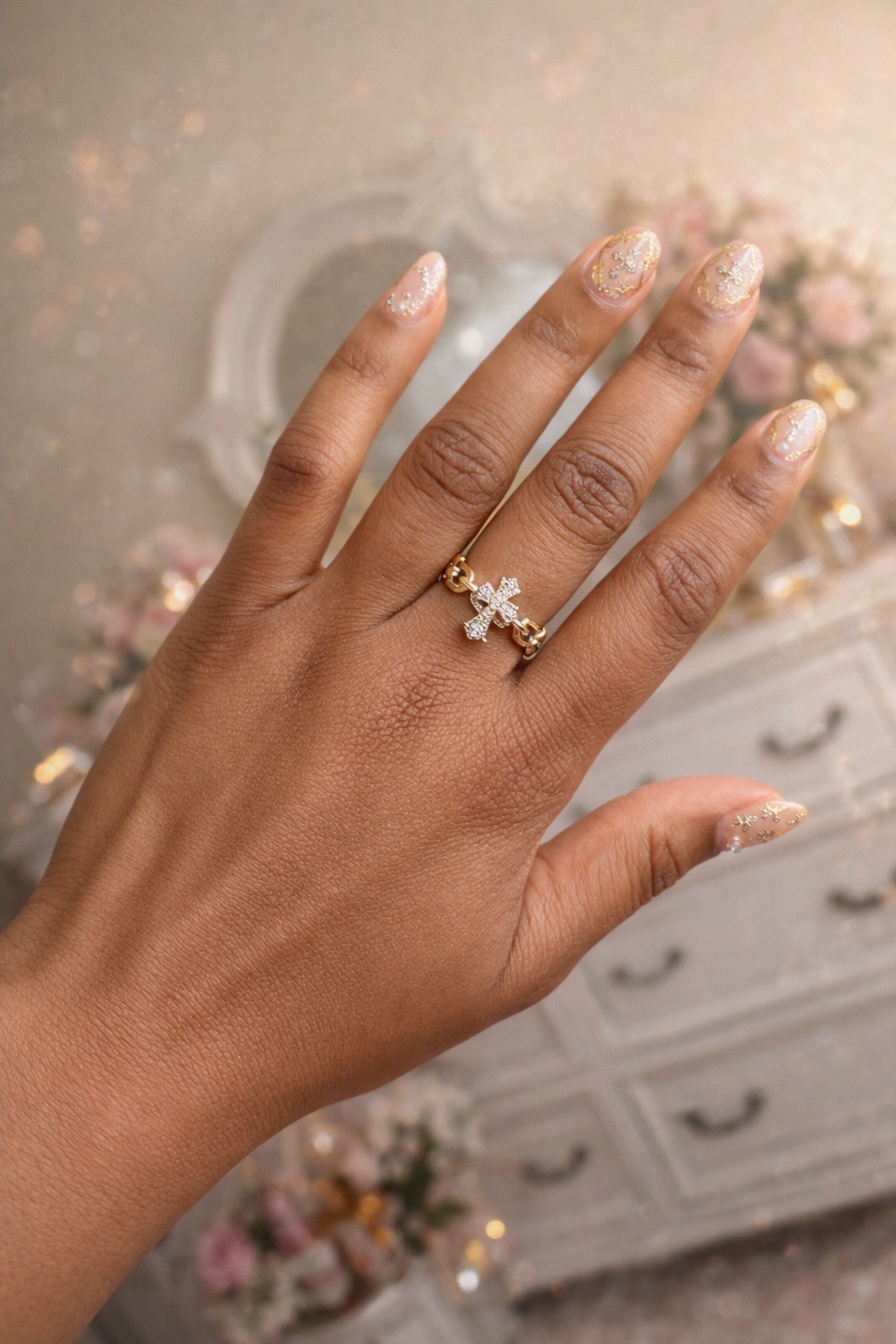 CROSS ADJUSTABLE RING