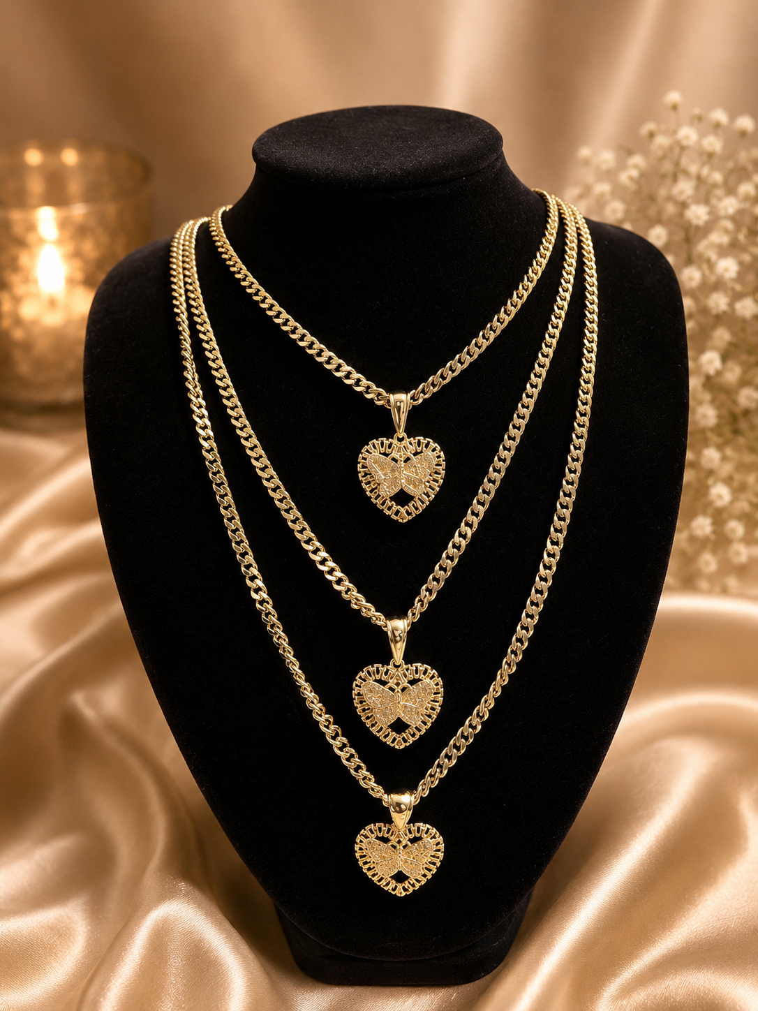 ROLEX BUTTERFLY NECKLACE