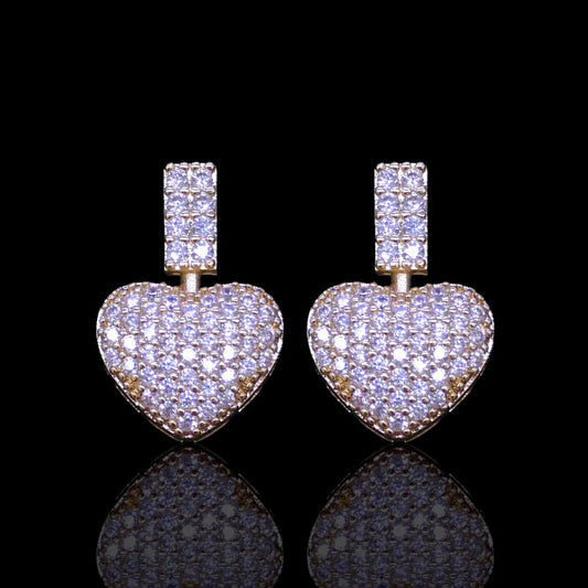 Heart Sparkle Earrings